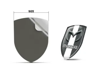 Mazda Custom Logo Stickers Universal High End Customizable
